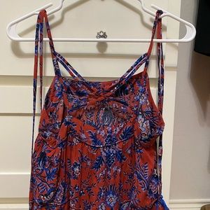 Loft peplum tank blouse